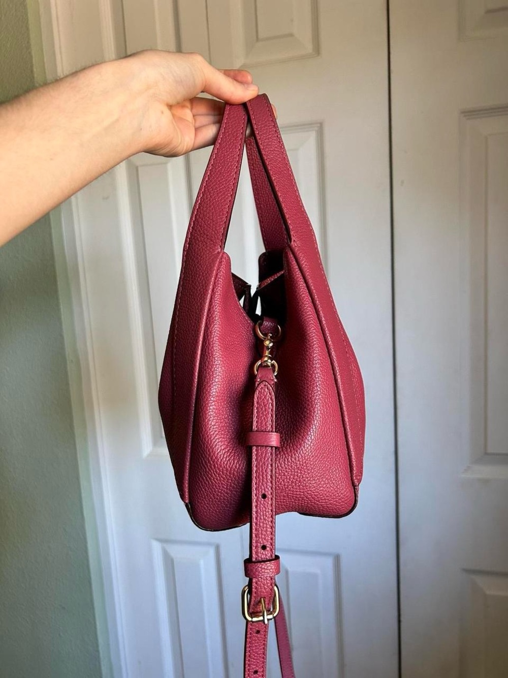 Coach Hadley Hobo 21 in Dusty Pink - Picture 4 of 8